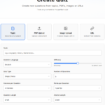 Tekadio - KI Quiz-Generator für Lehrer